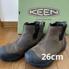KEEN サイドゴアブーツ ブラウン