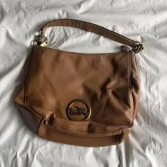 COACH ホーボー ワンショルダーバック ブラウン レザー