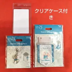 ディズニーシー25周年リボン　スパークリングジュビリーチャーム　シェリーメイ