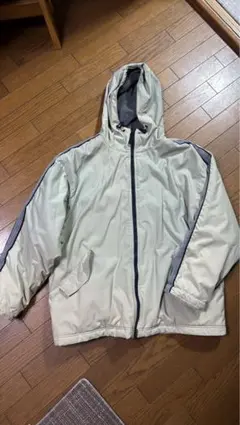 GAP フード付きナイロンジャケット XL ベージュ
