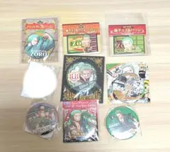 ワンピース ロロノア・ゾロ 缶バッジ 9点セット