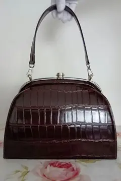 希少•英国製】ALBERO アルベロ レズー レザーショルダーバッグ 本革 