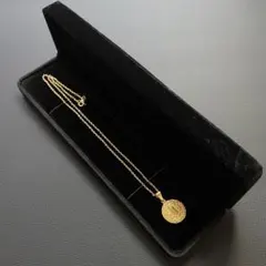 ち*こ様 ネックレス　アクセサリー　ゴールド　コイン　ペンダント　トップ　か1