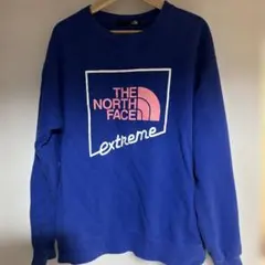 THE NORTH FACE 青 スウェット Lのサムネイル