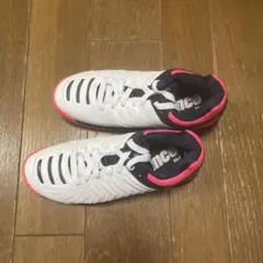 Prince テニスシューズ 22.5cm ホワイト/ピンク