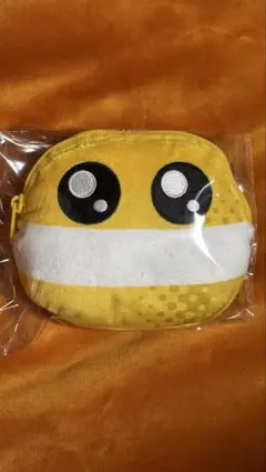 pop'n music ポップンミュージック　ぬいぐるみ パスケース　黄ポップ君