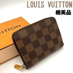 正規品 ルイヴィトン ジッピーコインパース コインケース ダミエ エベヌ