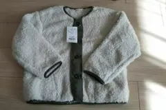 ブランシェス 新品未使用 ボアジャケット 130