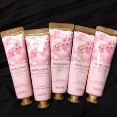 匿名配送❖SADOER SAKURA GARDEN ハンドクリーム 5本セットのサムネイル