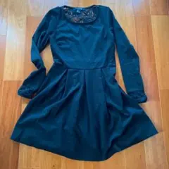 Forever 21 黒 ワンピース