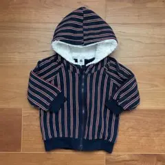 PETIT BATEAU プチバトー パーカー 81cm 18m ネイビー