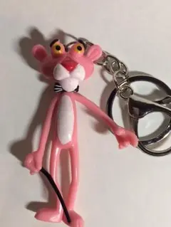 ピンクパンサー ◆ ミニフィギュア キーホルダー c 新品