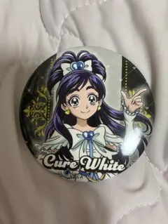 プリキュア展缶バッジふたりはプリキュアMax Heart キュアホワイト
