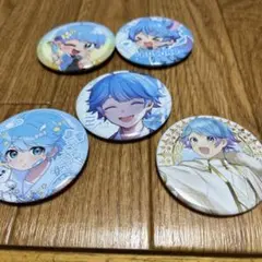 いれいすほとけ君のキャラクター 缶バッジ 5個セット