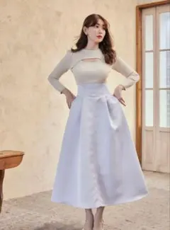 新品タグ付】herlipto Satin Organdy Skirt M - メルカリ