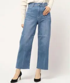 YANUK カットオフデニム LILITH/WSTRAIGHT/COS 23