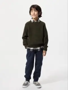 UNIQLO ボアスウェットパンツ 100 新品 完売品