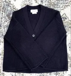 Ciaopanic Typy ネイビー リブ編み カーディガン