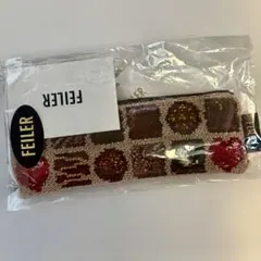 フェイラー　コフレドゥ ショコラ　ペンケース ベージュ ポーチ 筆箱