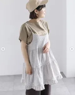 はしごレースティアードキャミチュニックのサムネイル