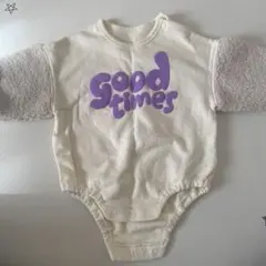 「未使用品」BREEZEボア袖ロンパース Good Times