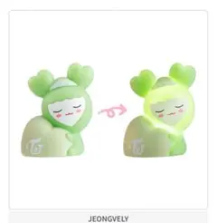 ガチャガチャTWICE ラブリーズ おやすみライトマスコット ジョンヨン