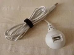 BUFFALO USB延長ケーブル BSUC20EDWH 2ｍ ホワイト