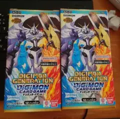 プレミアムバンダイ購入分2BOX デジモン アドバンスブースター AD-01