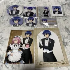 桃華月詠 ファボテリア 桃源暗鬼 缶バッジ 悪魔 引き グリッターver