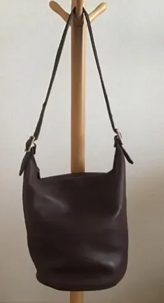 美品] COACH ブラウン ショルダーバッグ DF-50115 保存袋付き - メルカリ