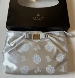 LANVIN COLLECTION ポーチ バラ柄 高島屋 新品未使用のサムネイル