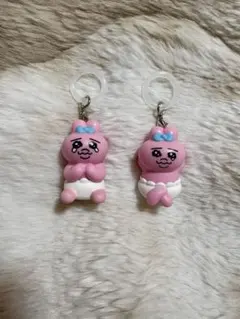 おぱんちゅうさめじるしアクセサリー　アンブレラマーカー　２個セット