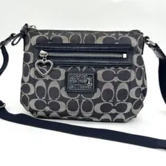 COACH コーチ ショルダーバッグ ポシェット シグネチャー キャンバス