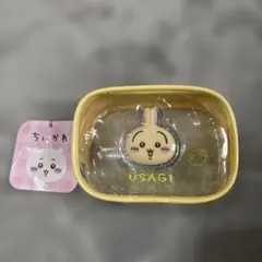 新品　ちいかわ　ぷっくりクリアミニポーチ　うさぎ
