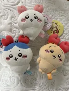 ちいかわ　カニなちいかわ　カニなハチワレ　ロブスターなうさぎ　マスコット