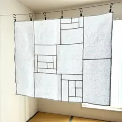 ポジャギ風　パッチワーク　リネンのサムネイル