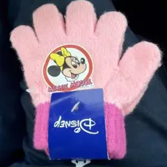 ミニーちゃん　手袋　ディズニー