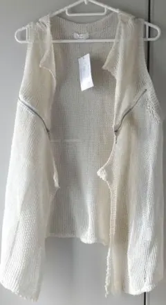 透かし編み　ジレ（M〜L）