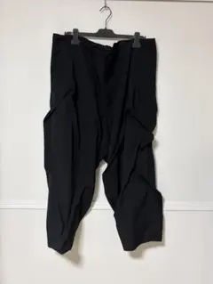 希少　ヨウジヤマモト　ウールギャバ　ランダムタックパンツ　サイズ2 希少 ヨウジヤマモト ウールギャバ ランダムタックパンツ サイズ2