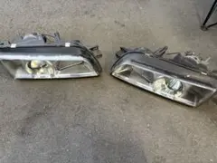 希少✨年代物✨当時物✨日産 純正 スカイラインＲ32 ヘッドライト左右セット 新入荷‼️ 激レア 日産 ER34 スカイライン純正 右 キセノンHID