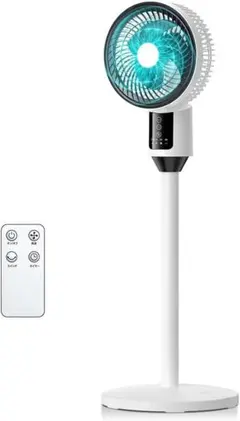 サーキュレーター 静音 DCモーター 扇風機 20畳 首振り リモコン付
