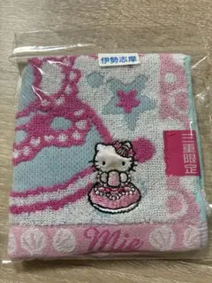 キティちゃん　ミニタオルハンカチ　三重限定