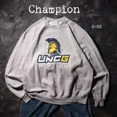 Champion トレーナー UNCグリーンズボロスパルタンズ　カレッジ　グレー