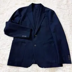 グリーンレーベルリラクシング ジャケット Lサイズ ネイビー 2B ストレッチ