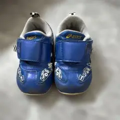 ASICS ベビーシューズ 青 キャラクター柄 カーズ　ディズニー　13.5cm