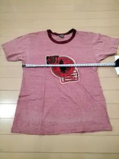 バイク好き！　SHIFT バックプリント　赤 Tシャツ Mサイズ
