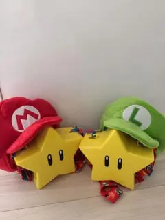 スーパーマリオ被り物、スターポップコーンバケットまとめ売り - メルカリ