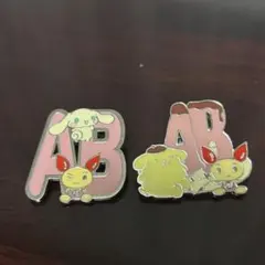 献血　サンリオ ピンバッジ 2個セット　AB シナモロール　ポムポムプリンのサムネイル