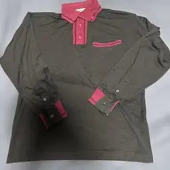 PARISwinered color switch wool poloshirtのサムネイル