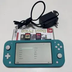 Nintendo Switch Lite ターコイズ + ゲームソフト2本